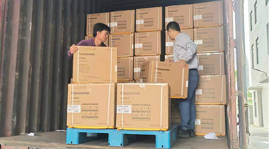 發貨抓速度！金環電器第一時間完成松下滾筒干衣機發貨