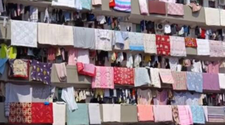 學校現曬被大場面！滾筒衣服烘干機即烘即干大件棉被 便捷好用