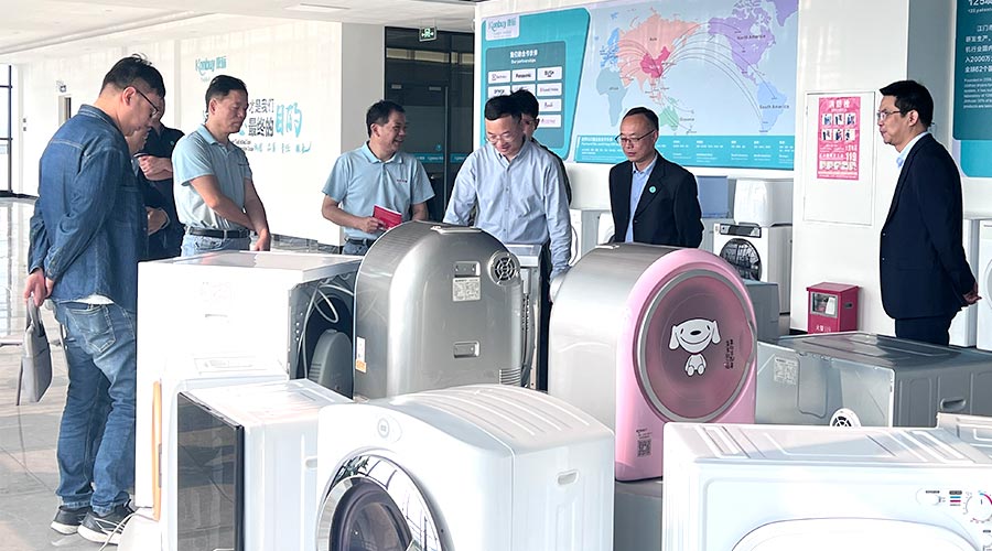 深交流 促發展！電器制造商美菱親臨金環電器參觀指導