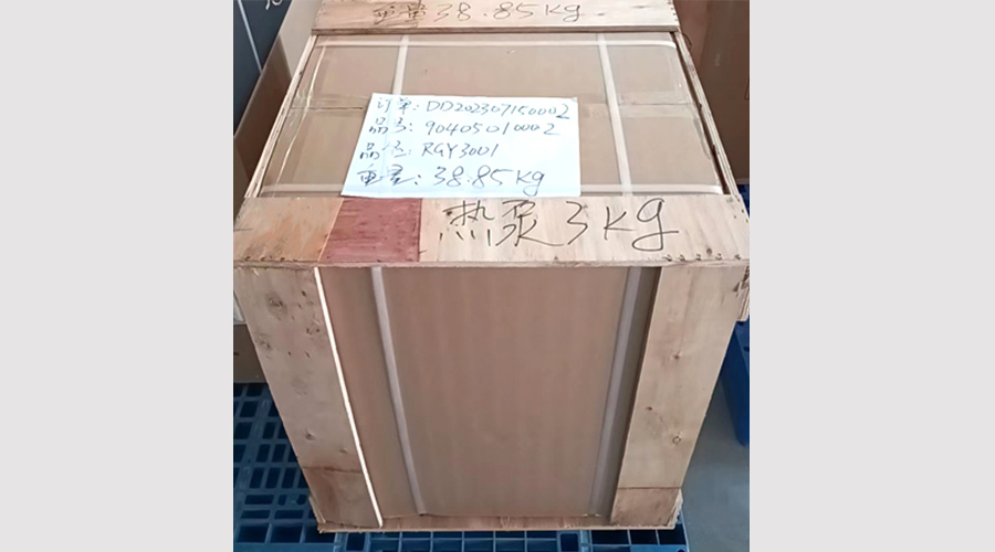 吸引客戶關注！金環電器熱泵滾筒干衣機小樣出貨國外